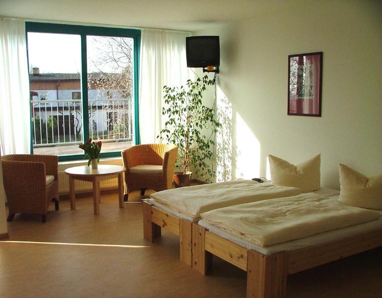 Doppelzimmer 12 Gaestehaus Muehlenstein Bad Sulze Exteriör bild